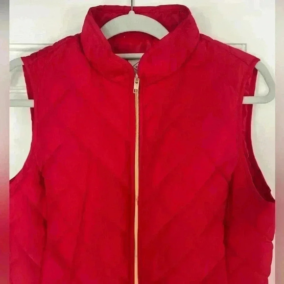 St. John’s Bay Red Quilted Puffer Vest – Women’s Size M - Picture 11 of 11